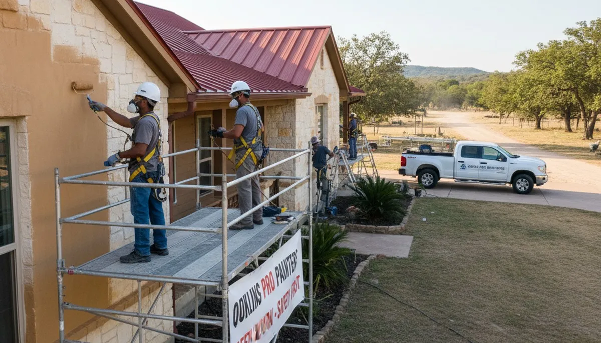 San Antonio, TX painting contractor serving residential and commercial projects