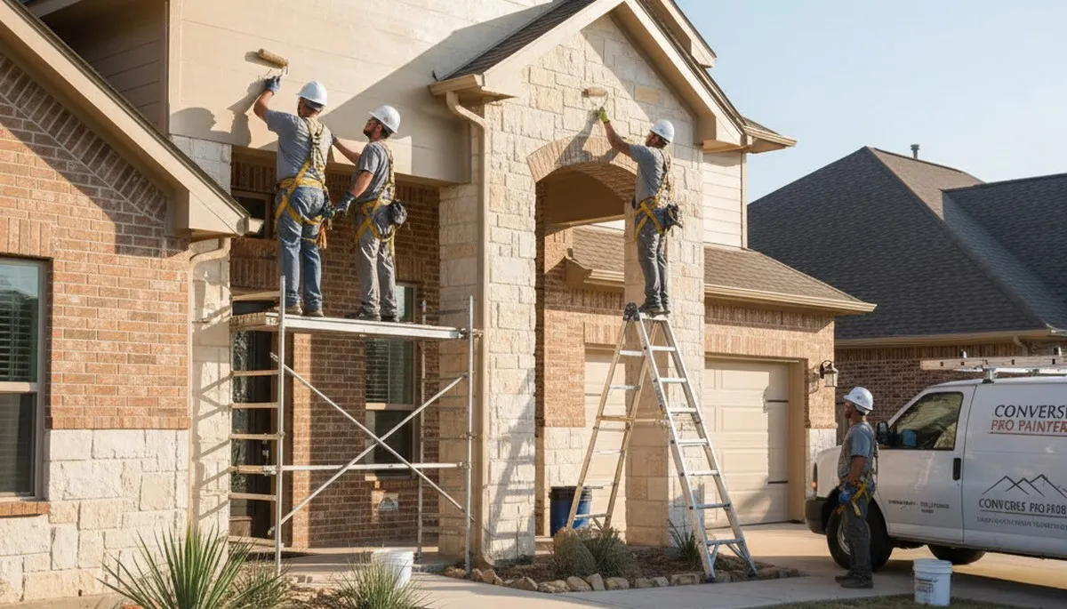 Professional San Antonio, TX painting contractor for interior and exterior house painting services