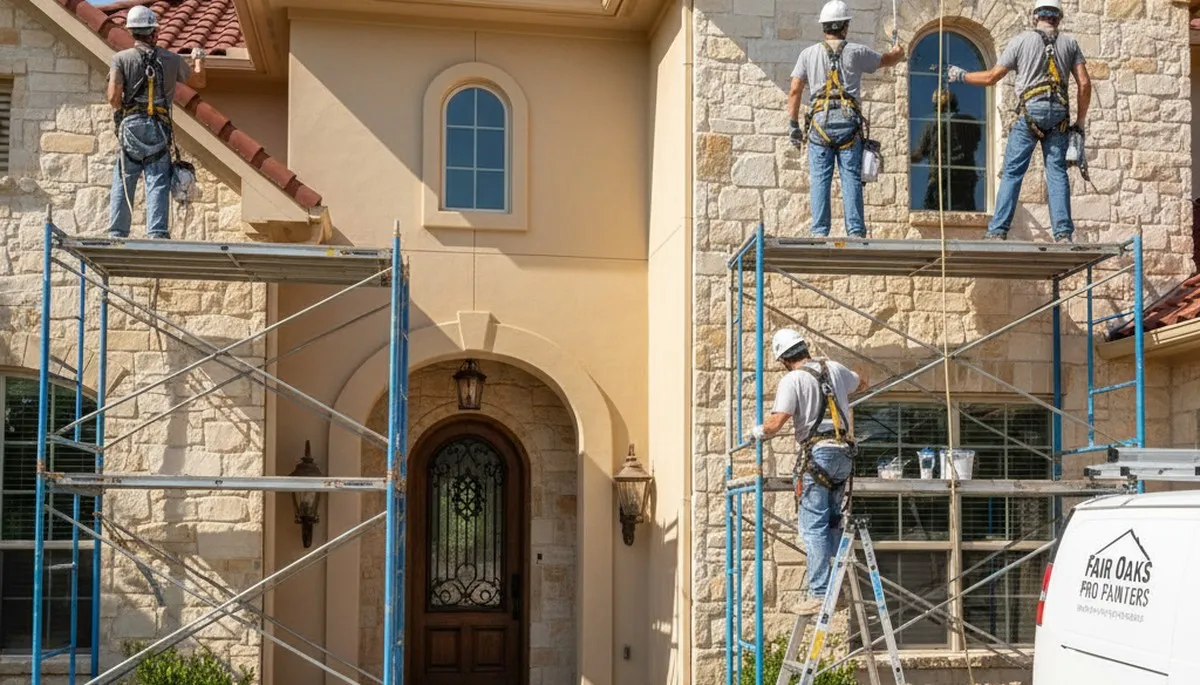 Painting contractor serving San Antonio, TX for interior and exterior home painting projects