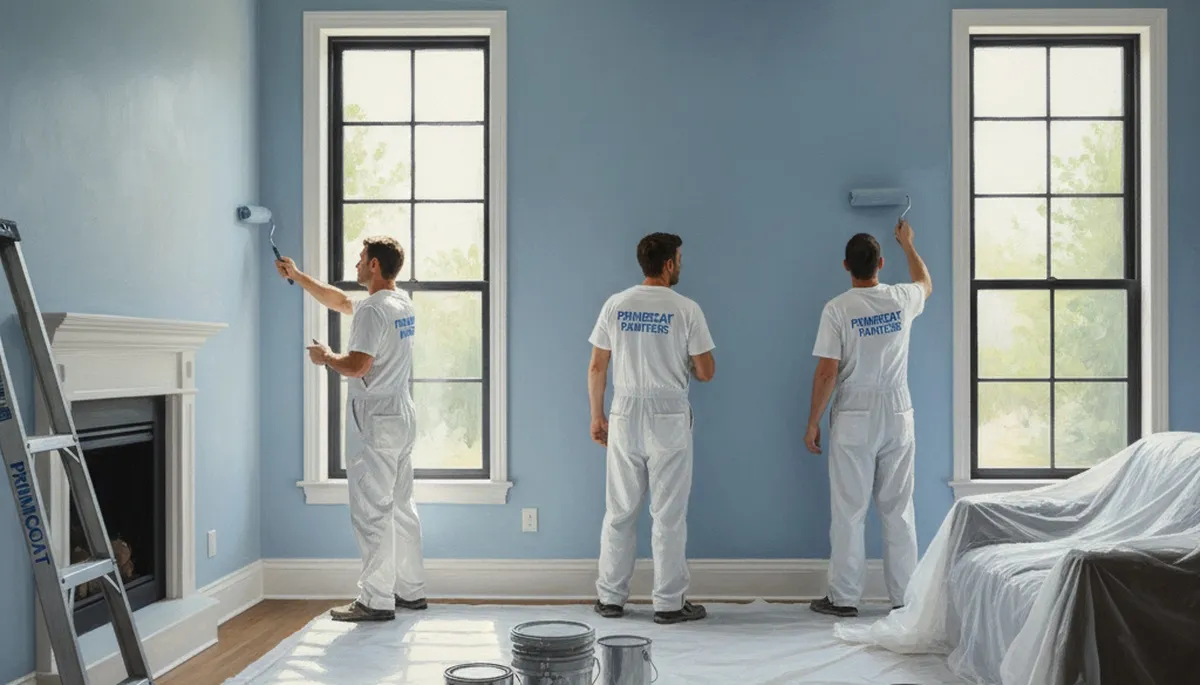 Interior house painting in San Antonio, TX by local painting experts