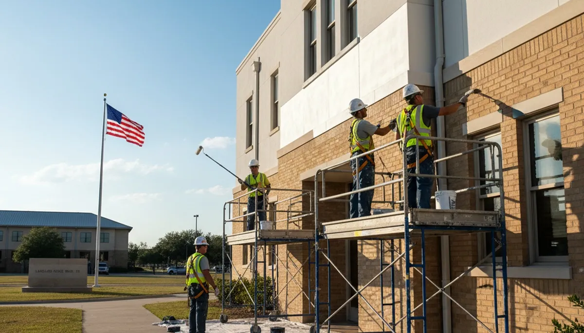 Painting contractor in San Antonio, TX providing professional interior and exterior painting services