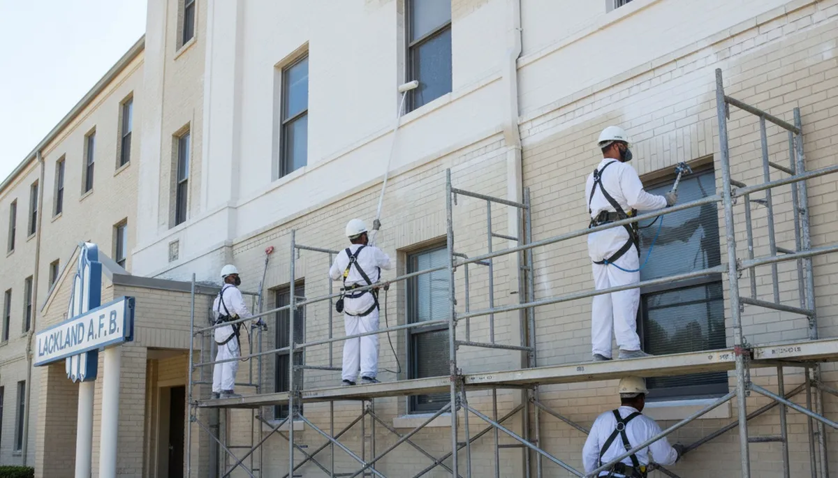 San Antonio, TX painting contractor for residential and commercial interior and exterior painting services
