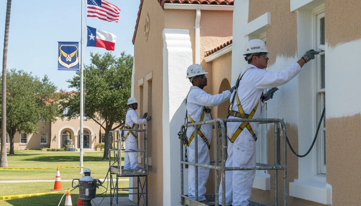 San Antonio TX painting contractor for residential and commercial interior and exterior painting services