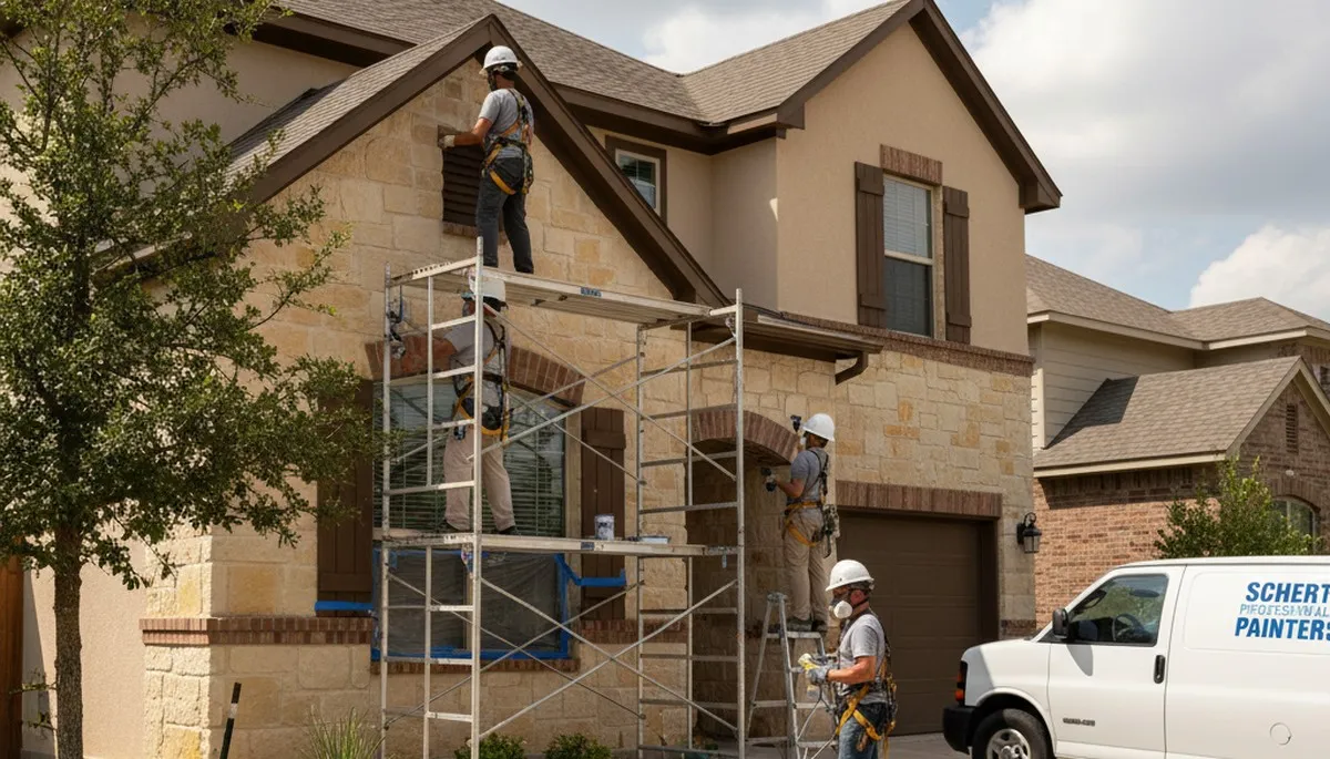 Painting contractor serving San Antonio, TX for residential and commercial interior and exterior projects