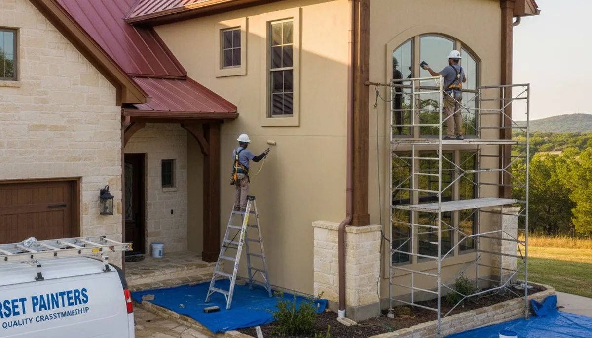 San Antonio, TX painting contractor for residential and commercial interior and exterior painting services
