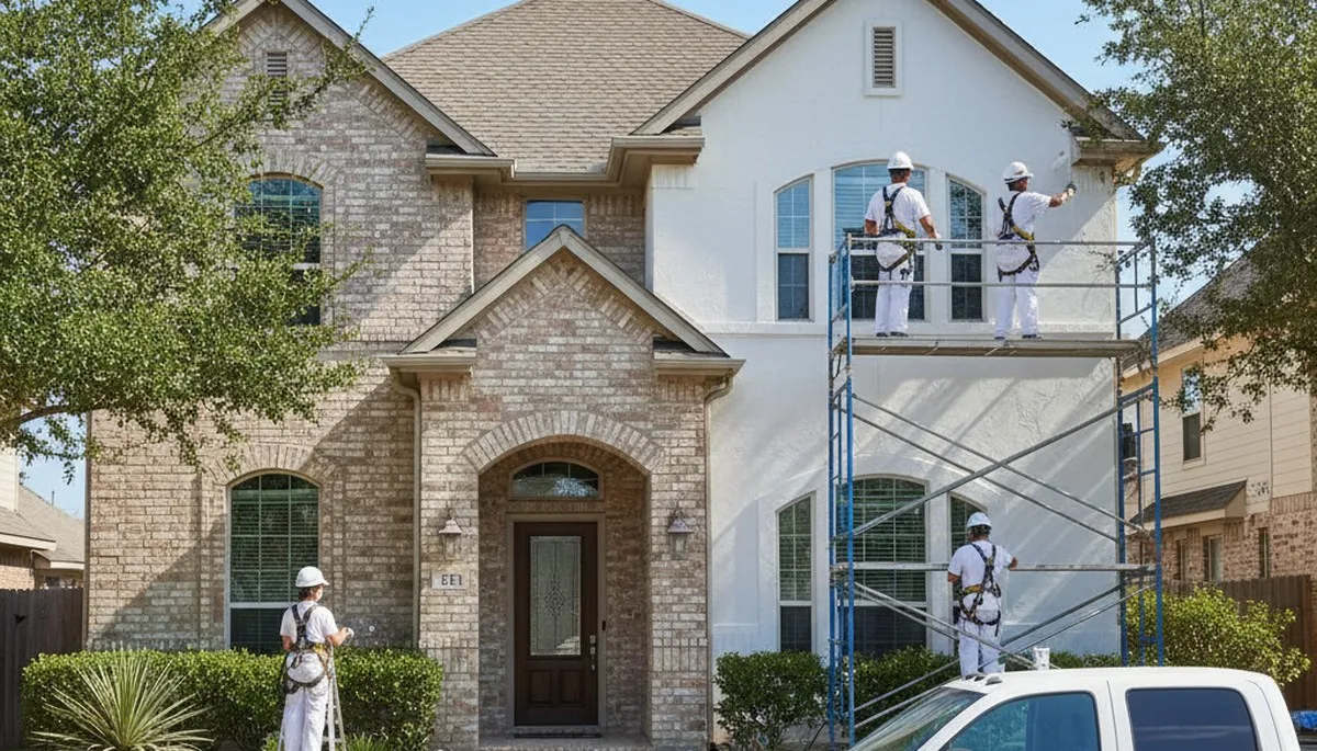San Antonio, TX painting contractor serving homes and businesses with professional interior and exterior painting