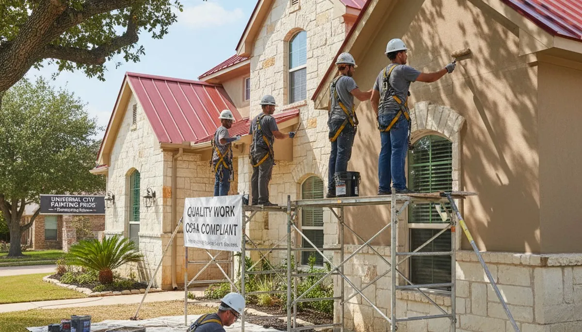 San Antonio, TX painting contractor serving homes and businesses with expert interior and exterior painting